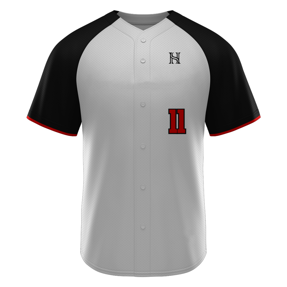 Full Button Baseball Jersey