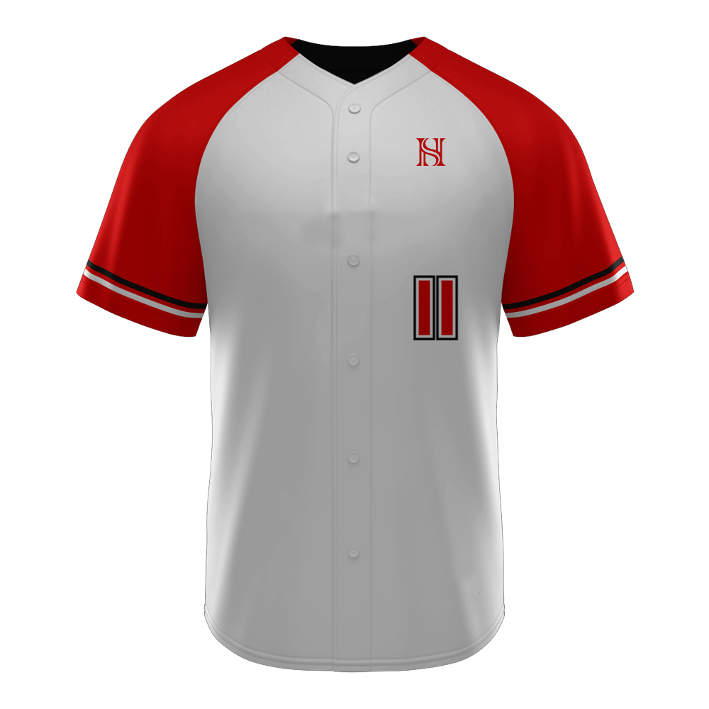 Full Button Baseball Jersey