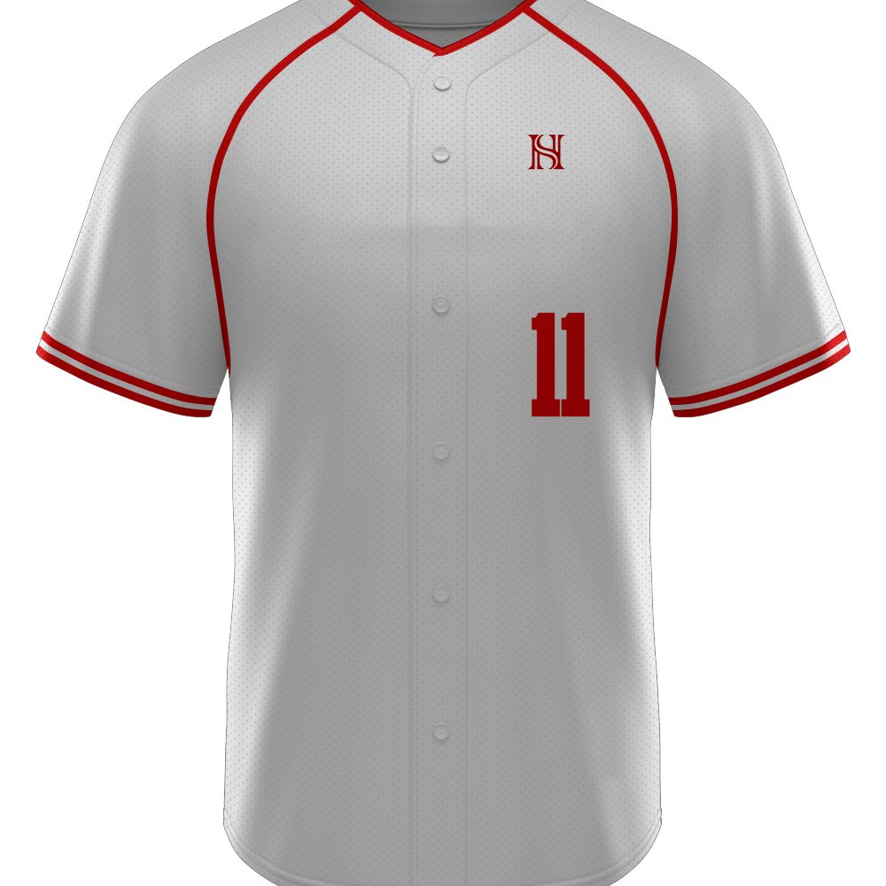 Full Button Baseball Jersey