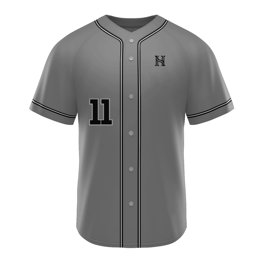 Full Button Baseball Jersey