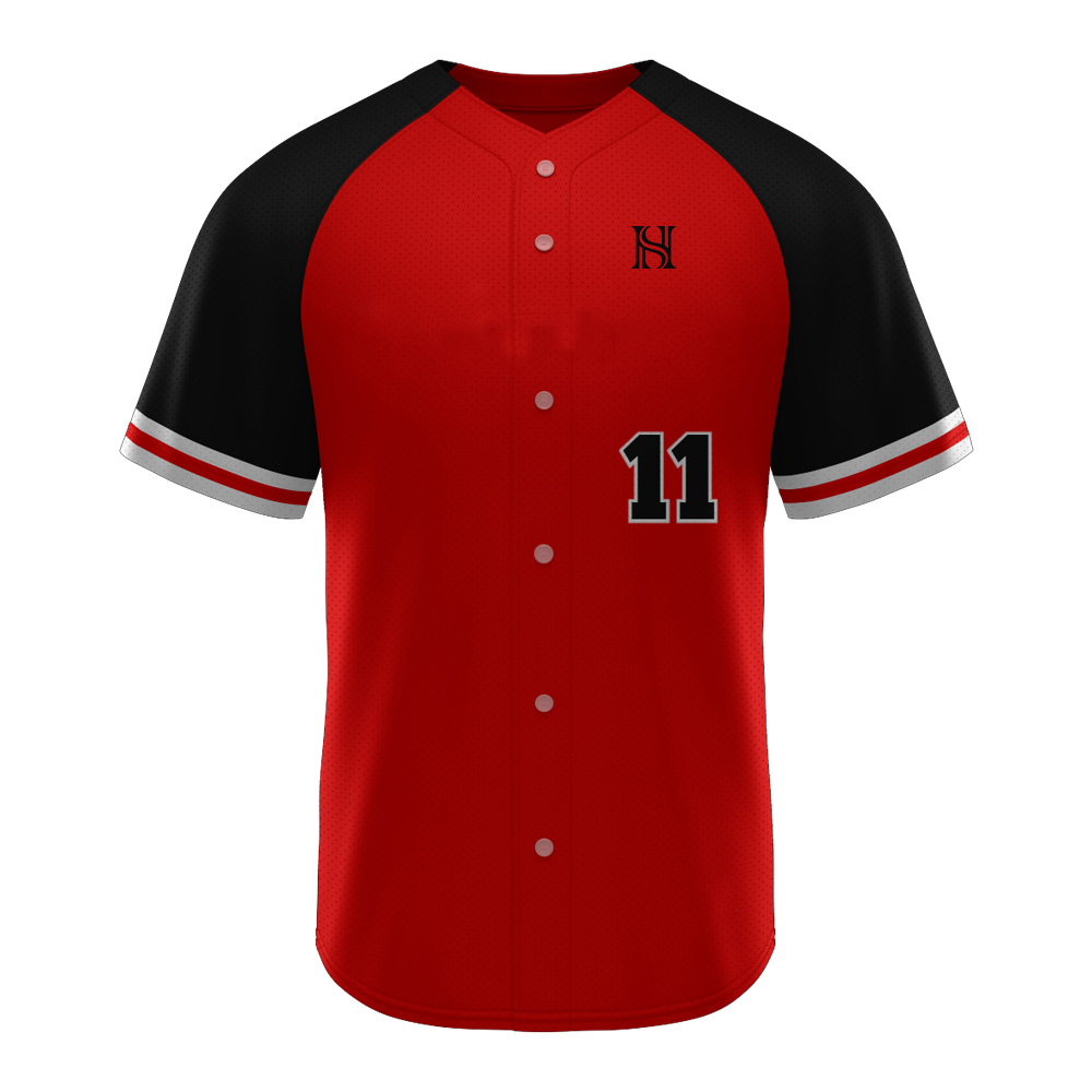 Full Button Baseball Jersey