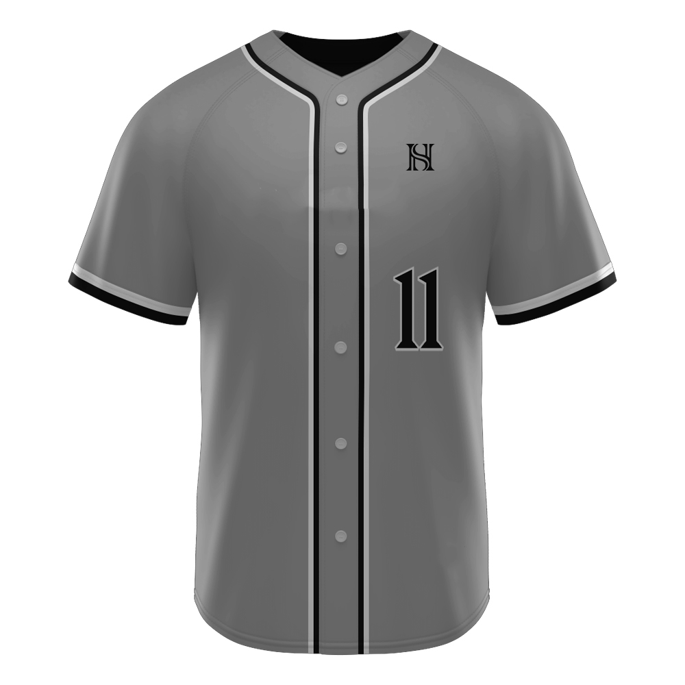 Full Button Baseball Jersey