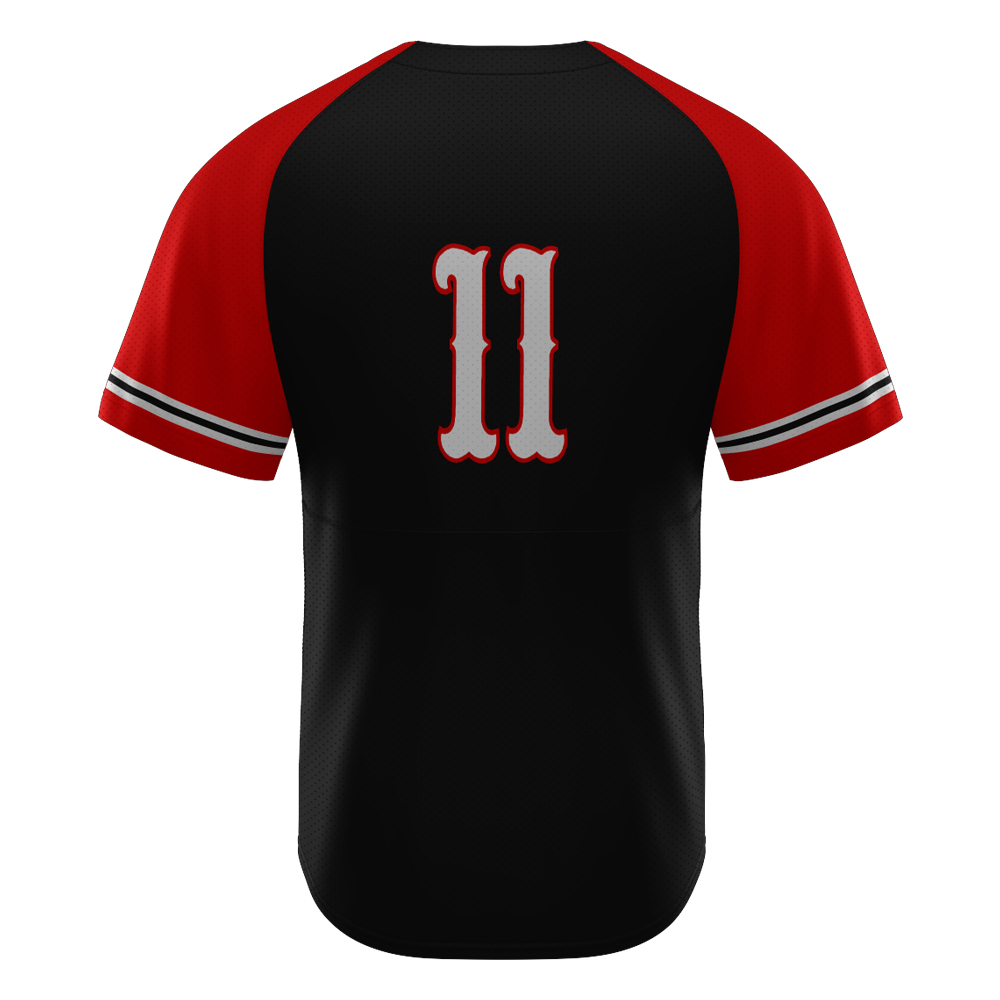 Full Button Baseball Jersey