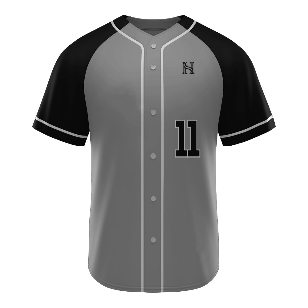 Full Button Baseball Jersey